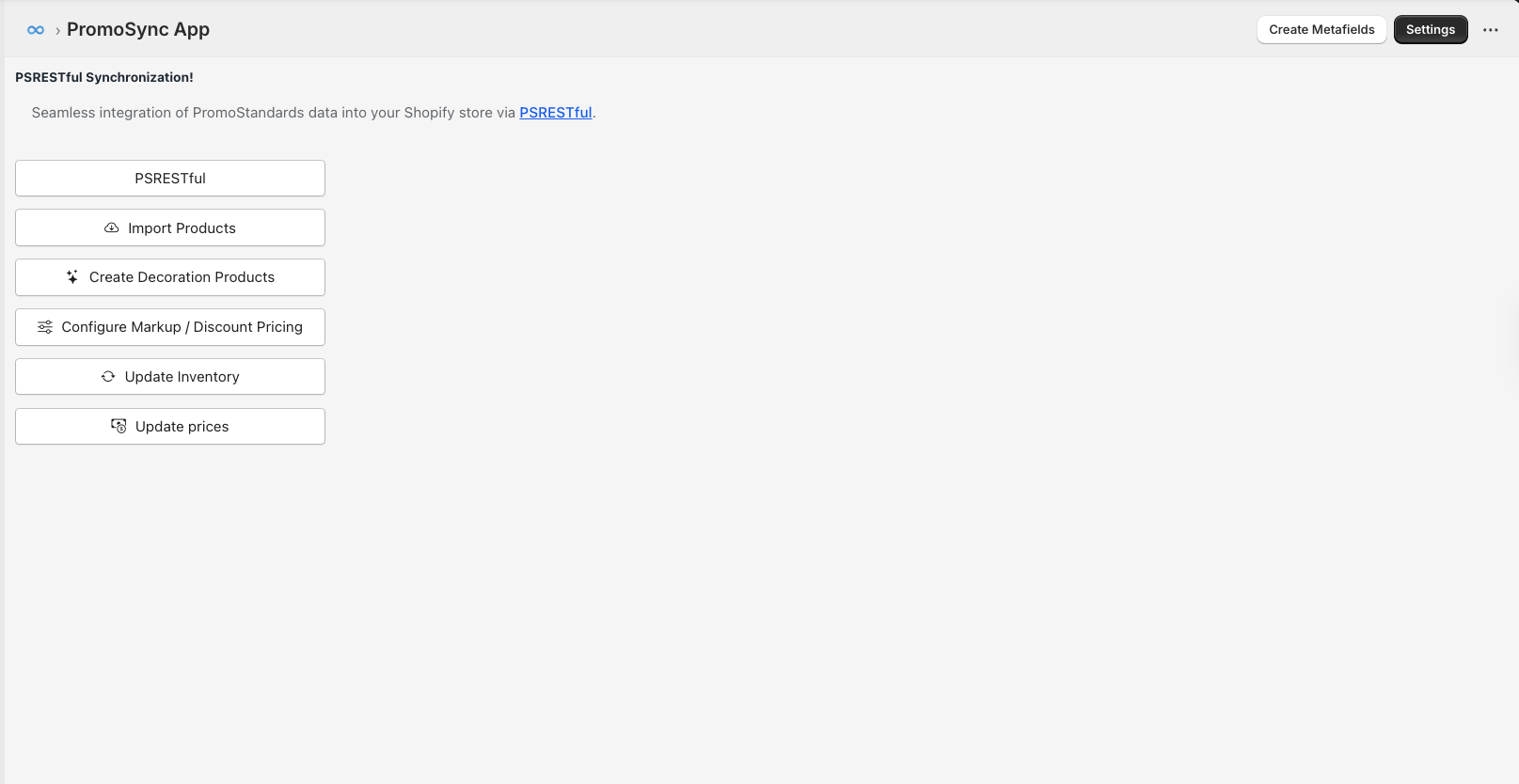 PromoSync Shopify App